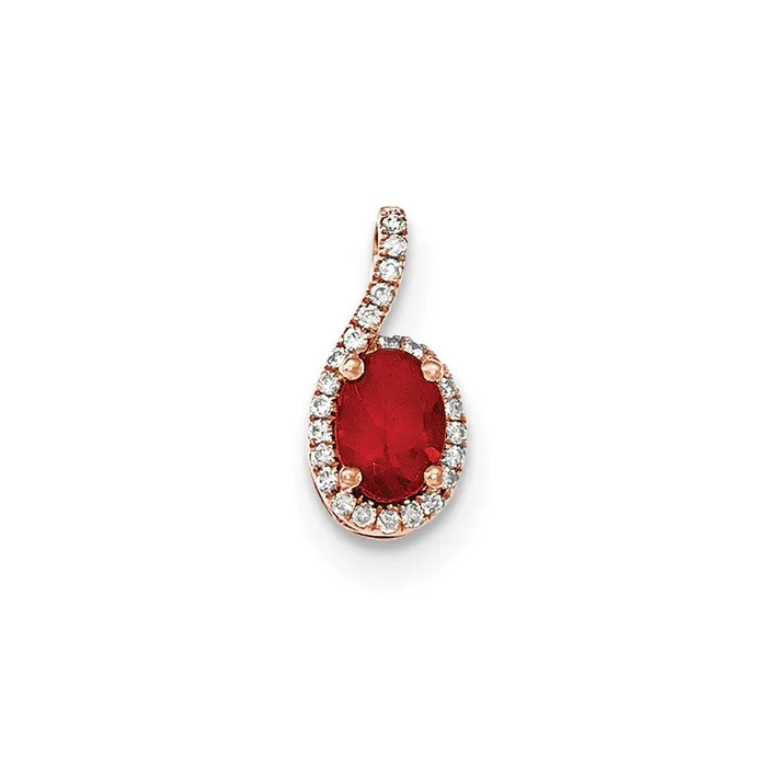 Goldia Necklaces 14k Rose Gold Oval Fire Opal u0026 Real Diamond Halo Pendant Goldia Necklaces 14k Rose Gold Oval Fire Opal u0026 Real Diamond Halo Pendant