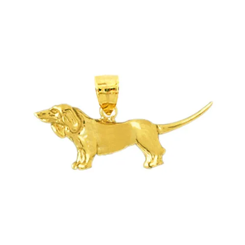 Goldia PreStyled Sets 14K Gold Beagle Pendant