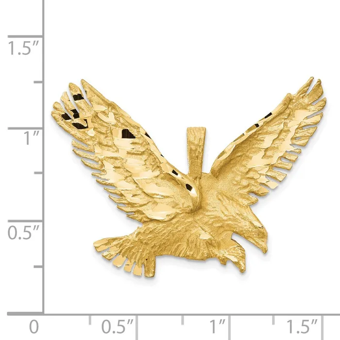 Goldia PreStyled Sets 14k Yellow Gold Eagle Pendant