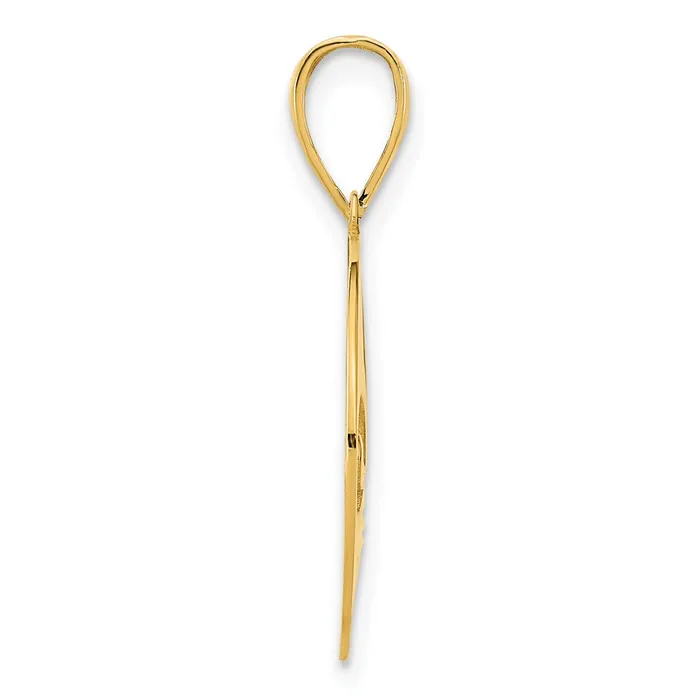Goldia PreStyled Sets 14k Yellow Gold Fleur de Lis Pendant