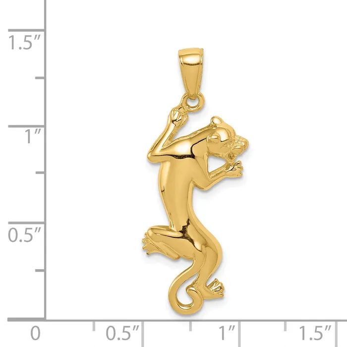 Goldia PreStyled Sets 14k Yellow Gold Gold Polished Panther Pendant