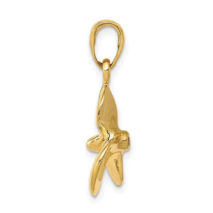 Goldia PreStyled Sets 14k Yellow Gold Polished 3D Propeller Pendant