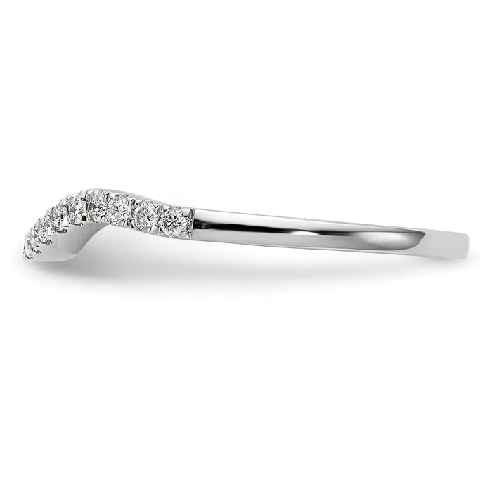 Goldia Rings 14k White Gold 15 Ct Lab Grown Diamond VSSI G Wedding Band Ring