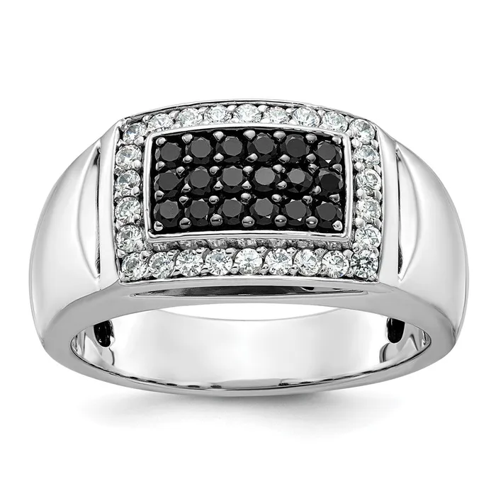 Goldia Rings 14k White Gold Mens Diamond Ring Mounting