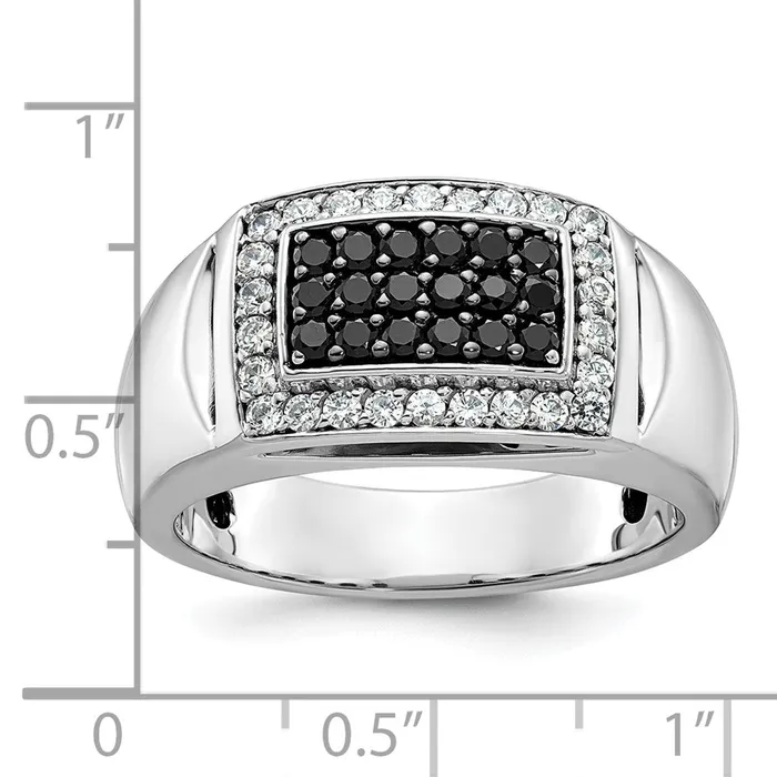 Goldia Rings 14k White Gold Mens Diamond Ring Mounting