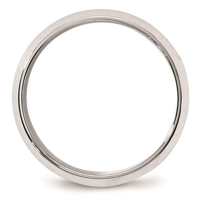 Goldia Rings Solid 10K White Gold 8mm Bevel Edge Comfort Fit MensWomens Wedding Band Ring Size 5 Goldia Rings Solid 10K White Gold 8mm Bevel Edge Comfort Fit MensWomens Wedding Band Ring Size 5