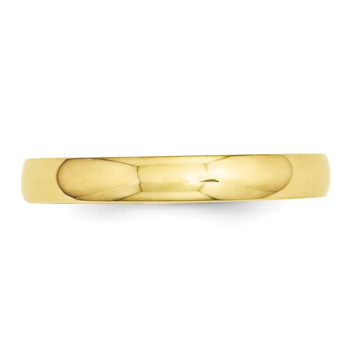 Goldia Rings Solid 10K Yellow Gold 3mm Half Round MensWomens Wedding Band Ring Size 135 Goldia Rings Solid 10K Yellow Gold 3mm Half Round MensWomens Wedding Band Ring Size 135