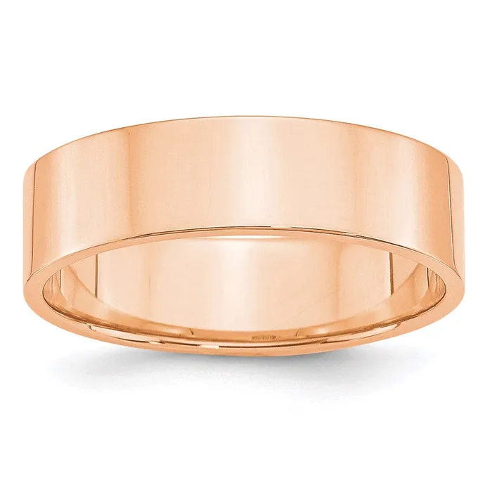 Goldia Rings Solid 10K Yellow Gold Rose Gold 6mm Light Weight Flat MensWomens Wedding Band Ring Size 10 Goldia Rings Solid 10K Yellow Gold Rose Gold 6mm Light Weight Flat MensWomens Wedding Band Ring Size 10