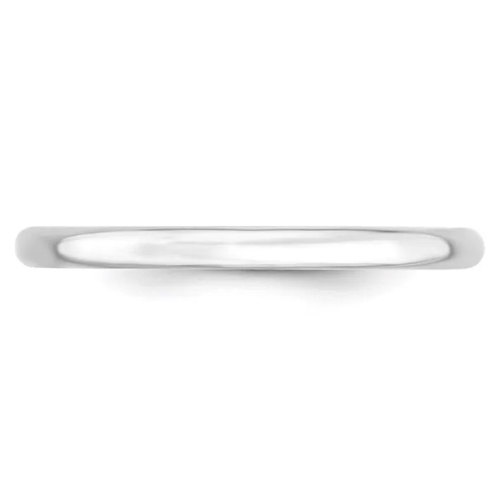 Goldia Rings Solid 14K White Gold 2mm Light Weight Comfort Fit MensWomens Wedding Band Ring Size 95 Goldia Rings Solid 14K White Gold 2mm Light Weight Comfort Fit MensWomens Wedding Band Ring Size 95