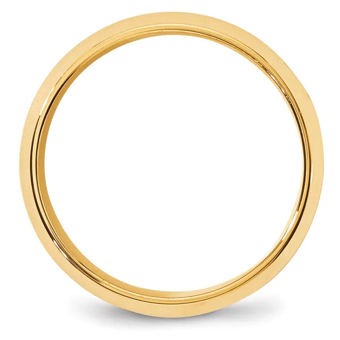 Goldia Rings Solid 14K Yellow Gold 8mm Bevel Edge Comfort Fit MensWomens Wedding Band Ring Size 13 Goldia Rings Solid 14K Yellow Gold 8mm Bevel Edge Comfort Fit MensWomens Wedding Band Ring Size 13