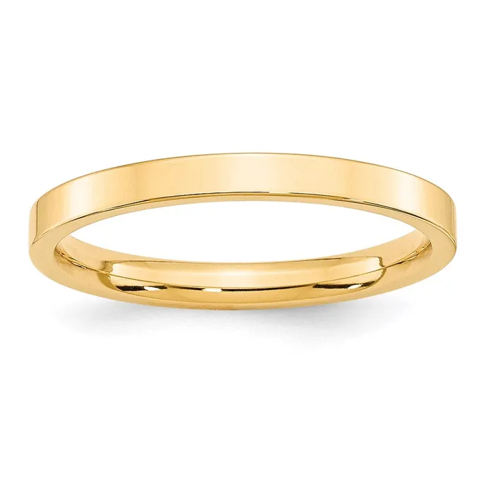 Goldia Rings Solid 18K Yellow Gold 25mm Standard Flat Comfort Fit MensWomens Wedding Band Ring Size 75 Goldia Rings Solid 18K Yellow Gold 25mm Standard Flat Comfort Fit MensWomens Wedding Band Ring Size 75