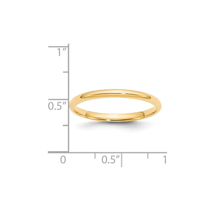 Goldia Rings Solid 18K Yellow Gold 2mm Light Weight Comfort Fit MensWomens Wedding Band Ring Size 45 Goldia Rings Solid 18K Yellow Gold 2mm Light Weight Comfort Fit MensWomens Wedding Band Ring Size 45