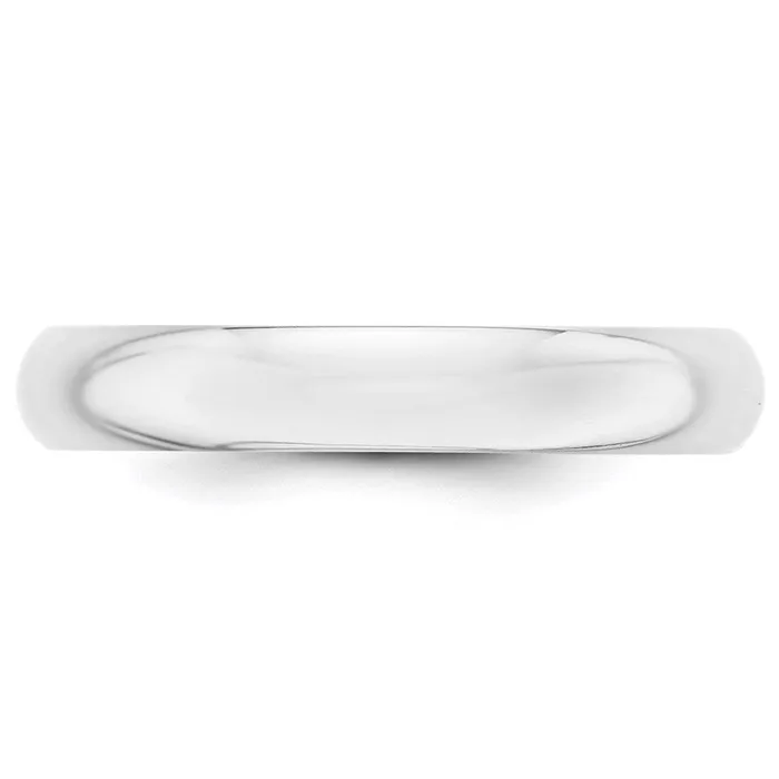 Goldia Solid 10K White Gold 4mm Half Round MensWomens Wedding Band Ring Size 14 Rings Goldia Solid 10K White Gold 4mm Half Round MensWomens Wedding Band Ring Size 14 Rings