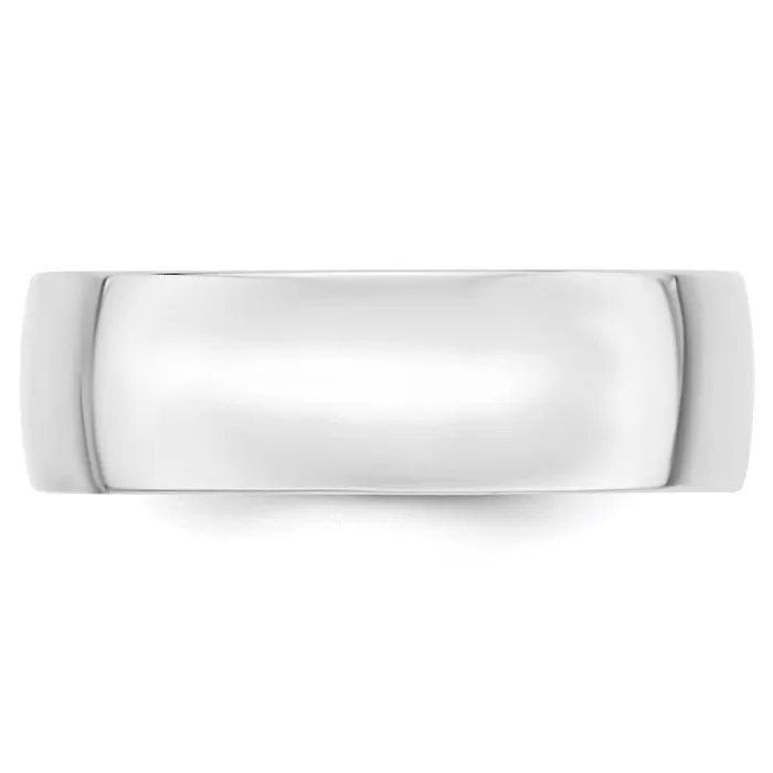 Goldia Solid 10K White Gold 7mm Light Weight Comfort Fit MensWomens Wedding Band Ring Size 135 Rings Goldia Solid 10K White Gold 7mm Light Weight Comfort Fit MensWomens Wedding Band Ring Size 135 Rings