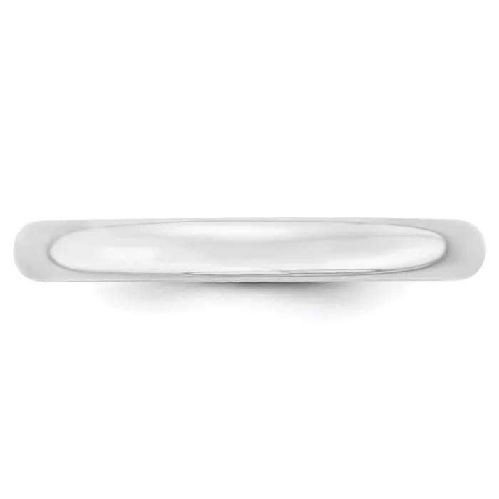 Goldia Solid 14K White Gold 3mm Light Weight Comfort Fit MensWomens Wedding Band Ring Size 65 Rings Goldia Solid 14K White Gold 3mm Light Weight Comfort Fit MensWomens Wedding Band Ring Size 65 Rings