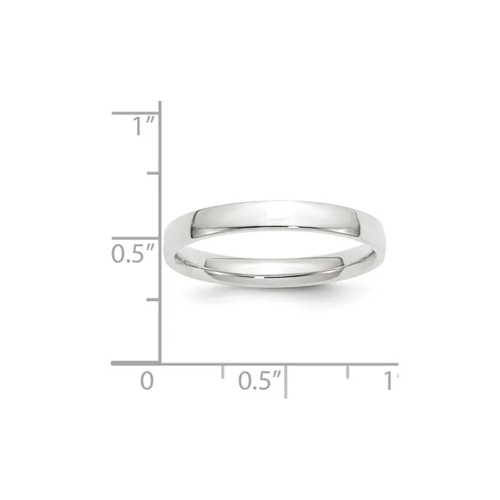 Goldia Solid 14K White Gold 3mm Light Weight Comfort Fit MensWomens Wedding Band Ring Size 65 Rings Goldia Solid 14K White Gold 3mm Light Weight Comfort Fit MensWomens Wedding Band Ring Size 65 Rings