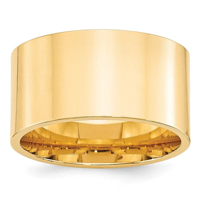 Goldia Solid 18K Yellow Gold 12mm Standard Flat Comfort Fit MensWomens Wedding Band Ring Size 135 Rings Goldia Solid 18K Yellow Gold 12mm Standard Flat Comfort Fit MensWomens Wedding Band Ring Size 135 Rings
