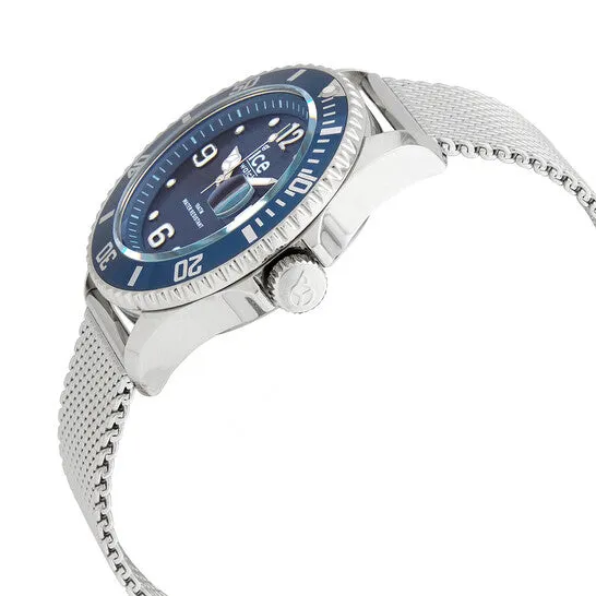 JMS always Bracelets Original Ice Quartz Blue Dial Stainless Steel Mesh Mens Watch 017667 JMS always Bracelets Original Ice Quartz Blue Dial Stainless Steel Mesh Mens Watch 017667