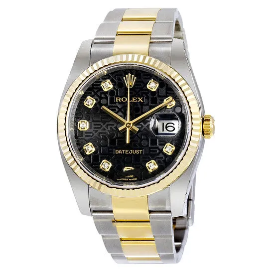 JMS always Bracelets Original Rolex Oyster Perpetual Datejust 36 Black Dial Stainless Steel and 18K Yellow Gold Bracelet Automatic Mens Watch 116233BKJDO JMS always Bracelets Original Rolex Oyster Perpetual Datejust 36 Black Dial Stainless Steel and 18K Yellow Gold Bracelet Automatic Mens Watch 116233BKJDO