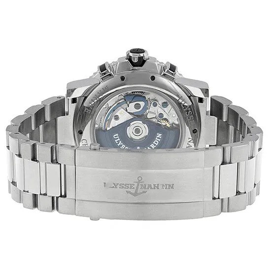 JMS always Bracelets Original Ulysse Nardin Maxi Marine Diver Chronograph Black Dial Stainless Steel Mens Watch 8003102792 JMS always Bracelets Original Ulysse Nardin Maxi Marine Diver Chronograph Black Dial Stainless Steel Mens Watch 8003102792