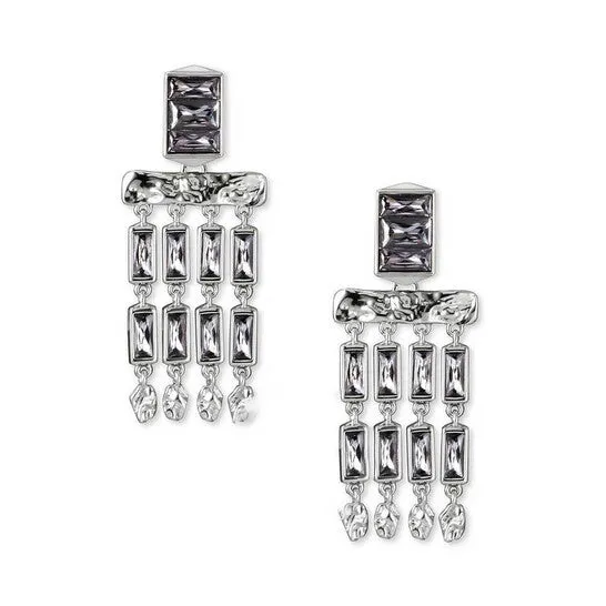 JMS always Earrings Original Kendra Scott Jack Rhodium Plated Brass and Grey Crystal Dangle Earrings 4217707010 JMS always Earrings Original Kendra Scott Jack Rhodium Plated Brass and Grey Crystal Dangle Earrings 4217707010