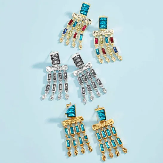 JMS always Earrings Original Kendra Scott Jack Rhodium Plated Brass and Grey Crystal Dangle Earrings 4217707010 JMS always Earrings Original Kendra Scott Jack Rhodium Plated Brass and Grey Crystal Dangle Earrings 4217707010
