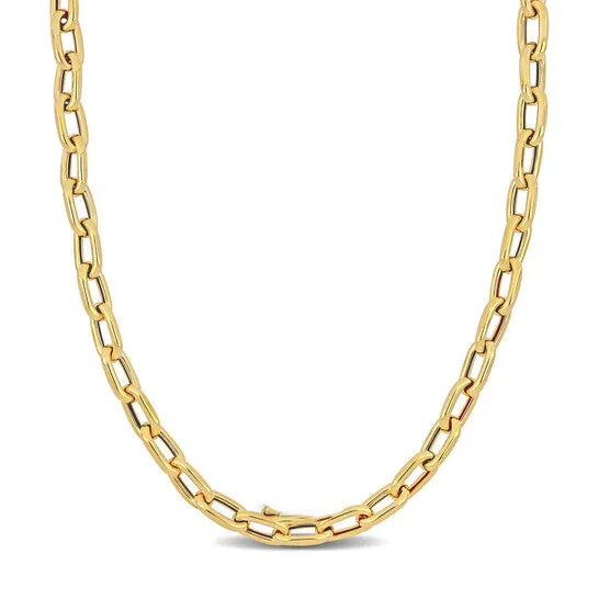 JMS always Necklaces Original AMOUR 65mm Oval Link Necklace In 14K Yellow Gold 22 In JMS always Necklaces Original AMOUR 65mm Oval Link Necklace In 14K Yellow Gold 22 In