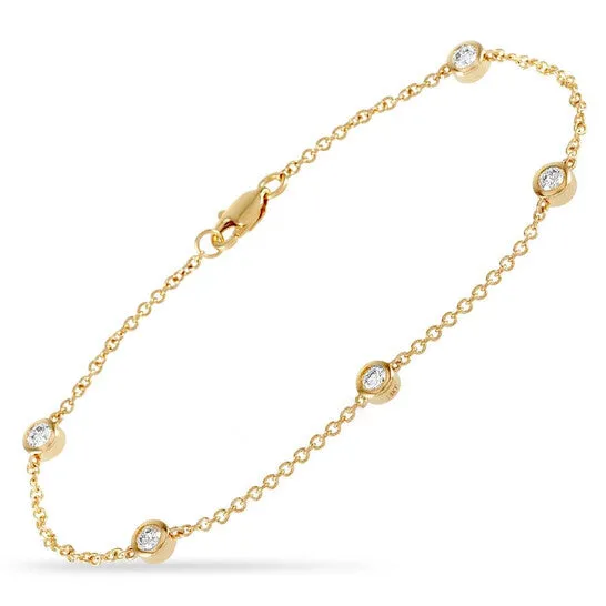JMS always Original LB Exclusive 14K Yellow Gold 050ct Diamond Bracelet Bracelets JMS always Original LB Exclusive 14K Yellow Gold 050ct Diamond Bracelet Bracelets