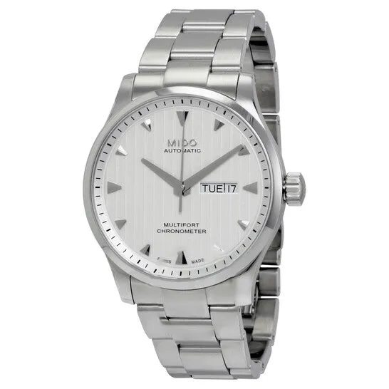 JMS always Original Mido Multifort Automatic Silver Dial Watch M0054311103100 Watches JMS always Original Mido Multifort Automatic Silver Dial Watch M0054311103100 Watches