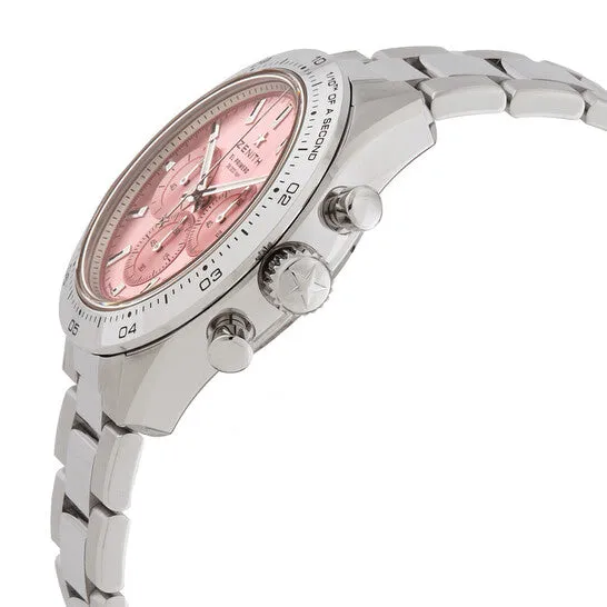 JMS always Original Zenith Chronomaster Sport Chronograph Automatic Pink Dial Watch 033109360018M3100 Watches JMS always Original Zenith Chronomaster Sport Chronograph Automatic Pink Dial Watch 033109360018M3100 Watches