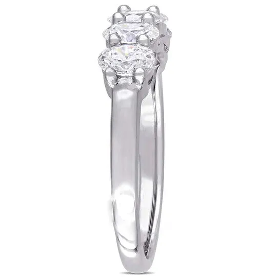 JMS always Rings Original 1 CT TW Oval Cut Diamond SemiEternity Ring in 14k White Gold JMS always Rings Original 1 CT TW Oval Cut Diamond SemiEternity Ring in 14k White Gold