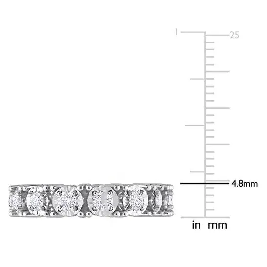 JMS always Rings Original Amour 14k White Gold 1 14 CT TW Diamond Eternity Ring JMS always Rings Original Amour 14k White Gold 1 14 CT TW Diamond Eternity Ring