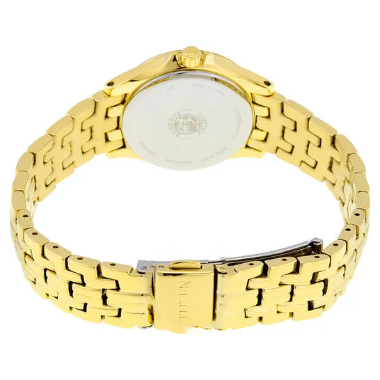 JMS always Rings Original Citizen Silhouette EcoDrive Crystal Mother of Pearl Dial GoldTone Ladies Watch EW122284D JMS always Rings Original Citizen Silhouette EcoDrive Crystal Mother of Pearl Dial GoldTone Ladies Watch EW122284D