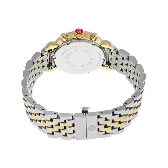 JMS always Rings Original Michele CSX 36 Mother of Pearl Diamond Dial Twotone Ladies Watch MWW03M000158 JMS always Rings Original Michele CSX 36 Mother of Pearl Diamond Dial Twotone Ladies Watch MWW03M000158