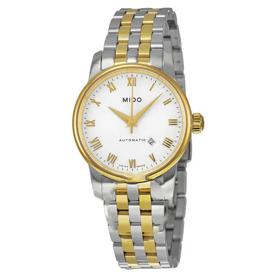 JMS always Rings Original Mido Baroncelli II Automatic White Dial Twotone Ladies Watch M76009261 JMS always Rings Original Mido Baroncelli II Automatic White Dial Twotone Ladies Watch M76009261