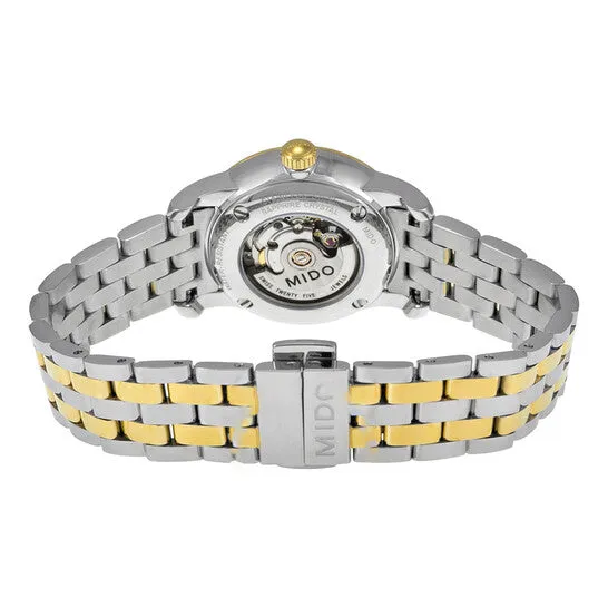 JMS always Rings Original Mido Baroncelli II Automatic White Dial Twotone Ladies Watch M76009261 JMS always Rings Original Mido Baroncelli II Automatic White Dial Twotone Ladies Watch M76009261
