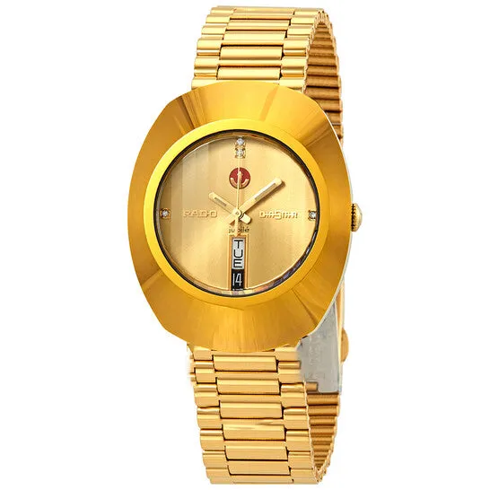 JMS always Rings Original Rado Original Mens Yellow Goldtone L Watch R12413773 JMS always Rings Original Rado Original Mens Yellow Goldtone L Watch R12413773