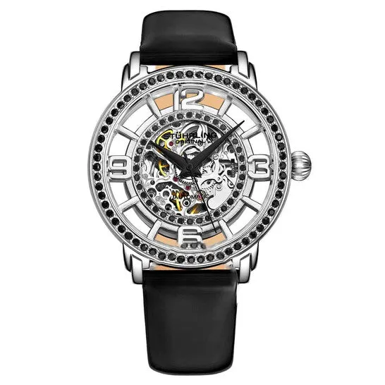 JMS always Rings Original Stuhrling Original Legacy Silvertone Dial Ladies Watch M15440 JMS always Rings Original Stuhrling Original Legacy Silvertone Dial Ladies Watch M15440