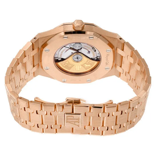 JMS always Watches Original Audemars Piguet Royal Oak Automatic Blue Dial 18kt Pink Gold Mens Watch 15400OROO1220OR03 JMS always Watches Original Audemars Piguet Royal Oak Automatic Blue Dial 18kt Pink Gold Mens Watch 15400OROO1220OR03