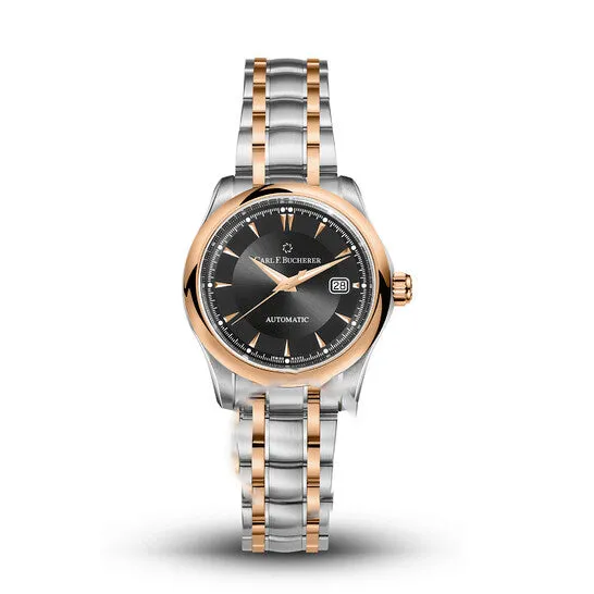 JMS always Watches Original Carl F Bucherer Manero Autodate Automatic Black Dial Ladies Watch 0010911073321 JMS always Watches Original Carl F Bucherer Manero Autodate Automatic Black Dial Ladies Watch 0010911073321