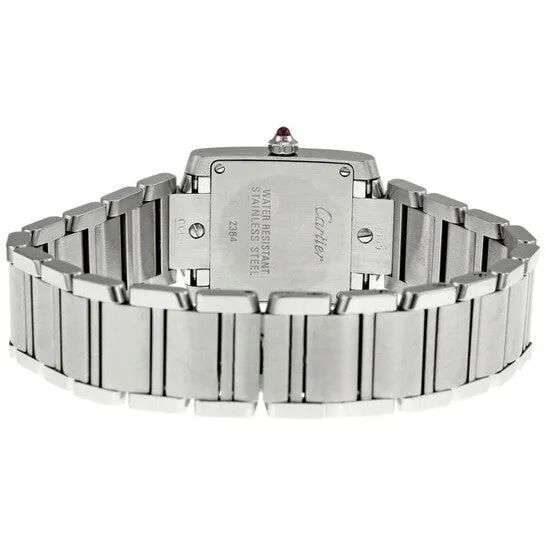 JMS always Watches Original Cartier Tank Francaise Limited Edition Steel Raspberry Ladies Watch W51030Q3 JMS always Watches Original Cartier Tank Francaise Limited Edition Steel Raspberry Ladies Watch W51030Q3