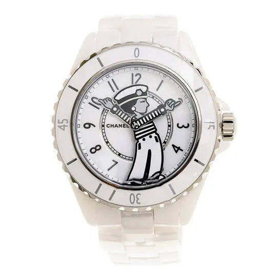 JMS always Watches Original Chanel J12 Automatic Chronometer White Dial Ladies Watch H7481 JMS always Watches Original Chanel J12 Automatic Chronometer White Dial Ladies Watch H7481