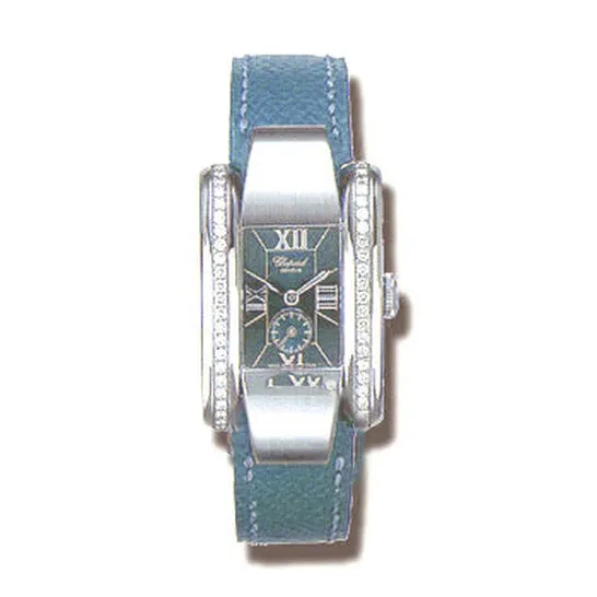 JMS always Watches Original Chopard La Strada Diamond Steel Blue Ladies Watch 418412 JMS always Watches Original Chopard La Strada Diamond Steel Blue Ladies Watch 418412