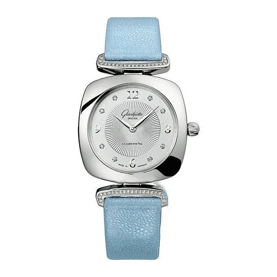 JMS always Watches Original Glashutte Original Pavonina Quartz Diamond Silver Dial Ladies Watch W10302121235 JMS always Watches Original Glashutte Original Pavonina Quartz Diamond Silver Dial Ladies Watch W10302121235