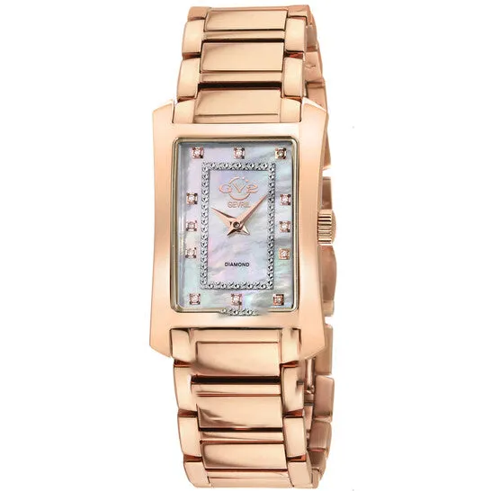 JMS always Watches Original GV2 by Gevril Luino Diamond Mother of Pearl Dial Ladies Watch 14604B JMS always Watches Original GV2 by Gevril Luino Diamond Mother of Pearl Dial Ladies Watch 14604B
