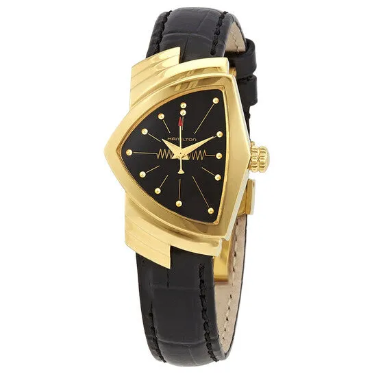 JMS always Watches Original Hamilton Ventura Quartz Black Dial Asymmetric Watch H24101731 JMS always Watches Original Hamilton Ventura Quartz Black Dial Asymmetric Watch H24101731
