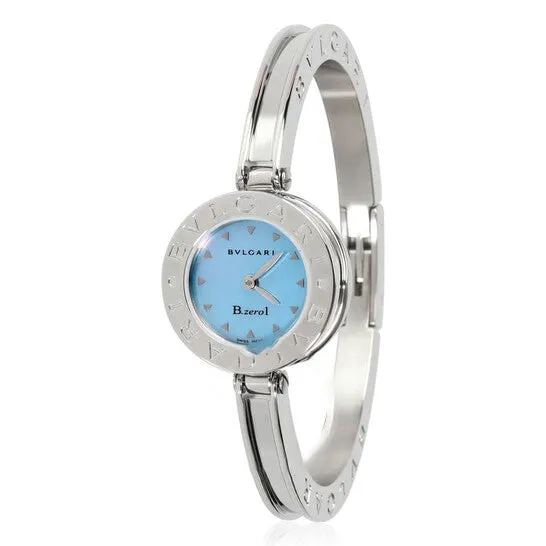 JMS always Watches Original Preowned Bvlgari BZero Quartz Blue Dial Ladies Watch 101035 BZ 22 S JMS always Watches Original Preowned Bvlgari BZero Quartz Blue Dial Ladies Watch 101035 BZ 22 S