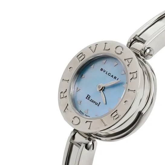 JMS always Watches Original Preowned Bvlgari BZero Quartz Blue Dial Ladies Watch 101035 BZ 22 S JMS always Watches Original Preowned Bvlgari BZero Quartz Blue Dial Ladies Watch 101035 BZ 22 S