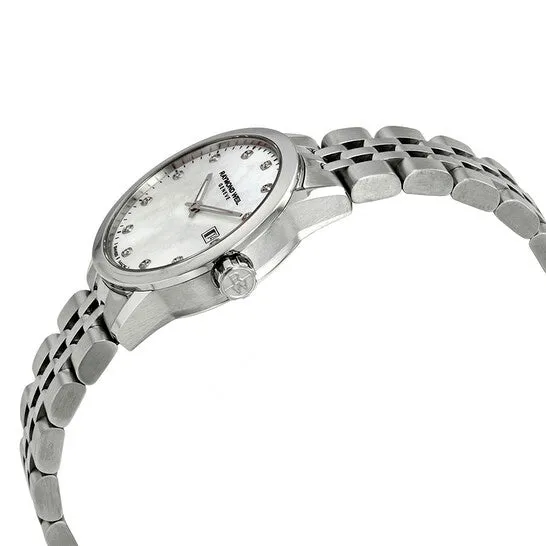 JMS always Watches Original Raymond Weil Freelancer Quartz Diamond White Mother of Pearl Dial Ladies Watch 5629ST97081 JMS always Watches Original Raymond Weil Freelancer Quartz Diamond White Mother of Pearl Dial Ladies Watch 5629ST97081