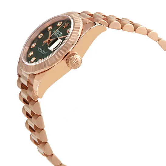 JMS always Watches Original Rolex LadyDatejust Automatic Diamond Green Dial Ladies Watch 279175GNDP JMS always Watches Original Rolex LadyDatejust Automatic Diamond Green Dial Ladies Watch 279175GNDP